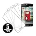 LG Volt Screen Protector Cover, MPERO Collection 5 Pack of Clear Screen Protectors for LG Volt F90 LS740