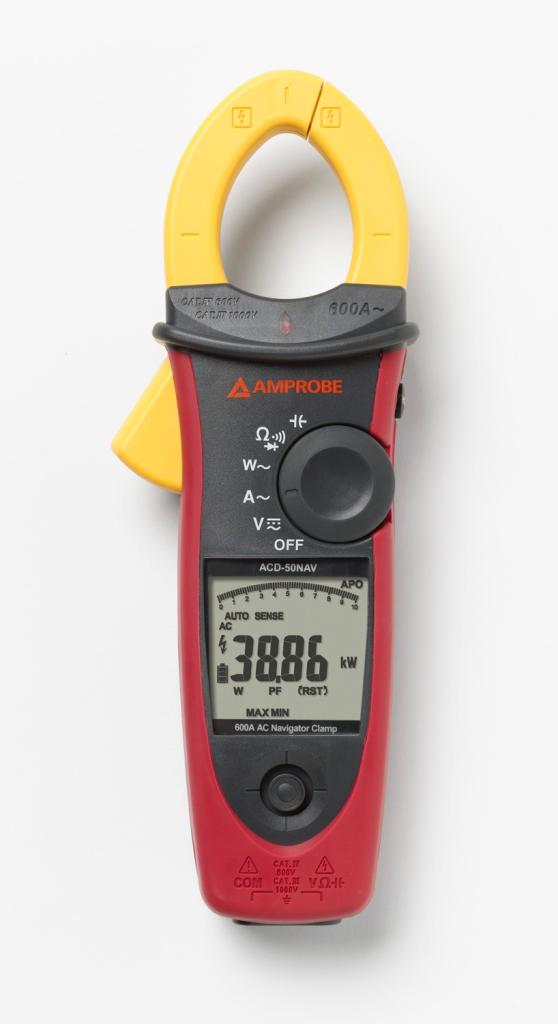 Amprobe ACD53NAV 1000A AC Power Quality Clamp Meter Clamp Meters
