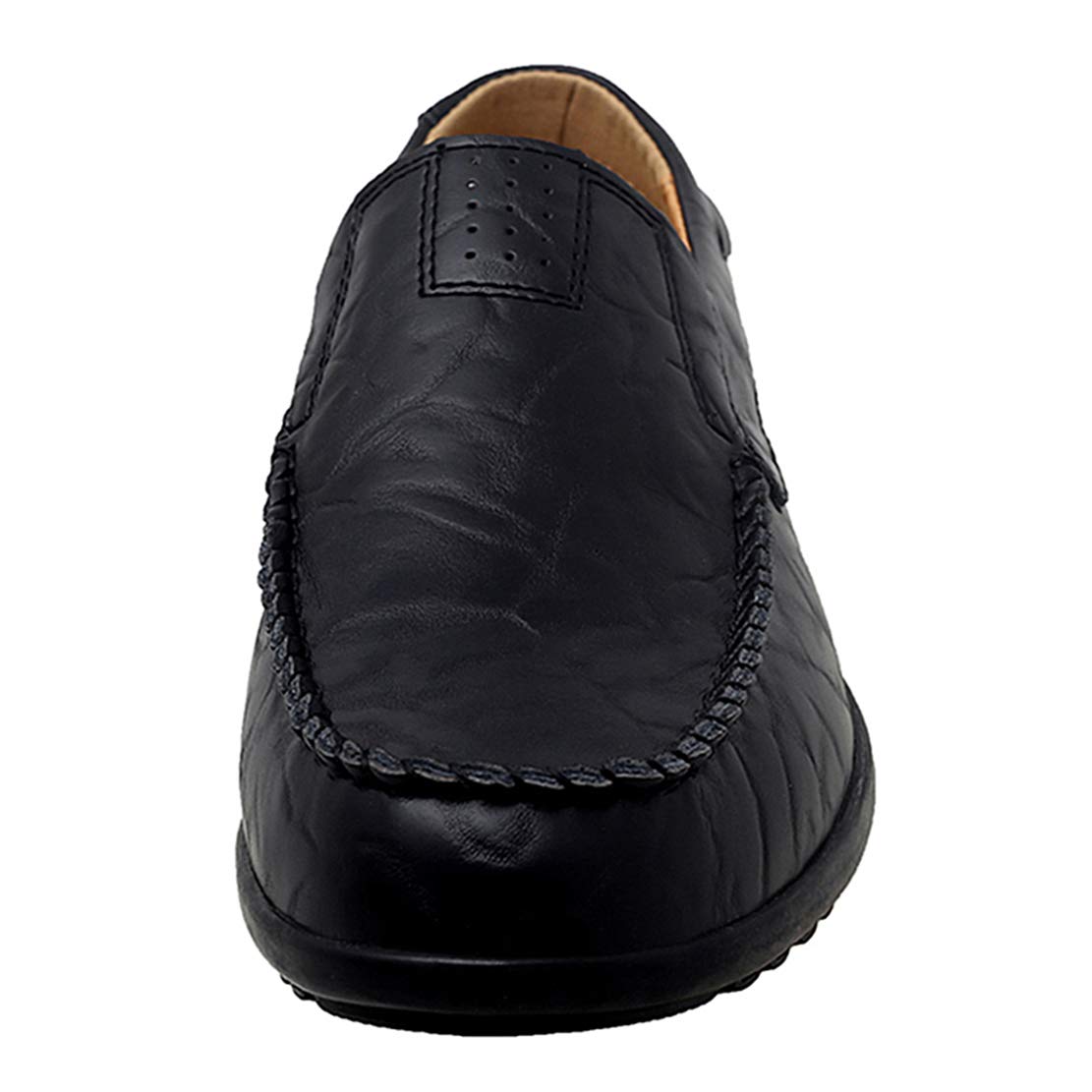 Go Tour Men’s Casual Leather Fashion Slip-on Loafers Shoes