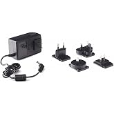 FLIR T911633ACC Power Supply for Battery Charger - 15W 3A AC Adapter with Multi-Plugs for Exx-Series, T5xx, T8xx, and G-Series Thermal Imaging Cameras - Replacement Charging Cord for T199610