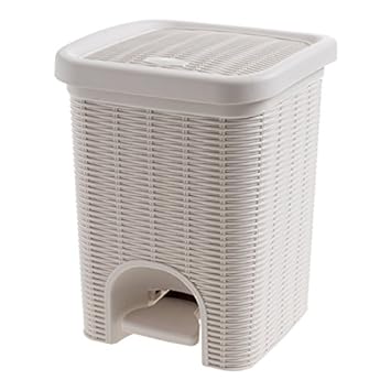 Hamhu Nachahmung Von Rattan Gewebe Fuss Mullcontainer Wohnzimmer