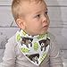 Stadela Baby Adjustable Bandana Drool Bibs for Drooling and Teething Nursery Burp Cloths 4 Pack Unisex Baby Shower Gift Set for Girl and Boy – Enchanted Forest Woodland Animal Fox Bear Deer Raccoon