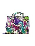 Vera Bradley Hanging Organizer Heather with Solid Purple Interior