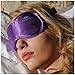 Sleep More (Large-XL) Sleeping Mask for Men or Women, with Free “ONE BAG”. A PURPLE Satin Natural Rest Aid for Sleep Disorders & Insomnia
