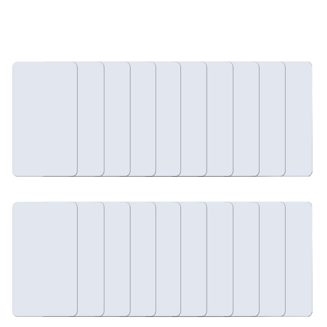 NFC Cards NFC 215 Tags NXP Chip Ntag215 504 Bytes PVC ISO Credit Card Size Blank PVC Cards Compatible with Amiibo and Tagmo,Work with All NFC Enabled Phones - 20 Pieces