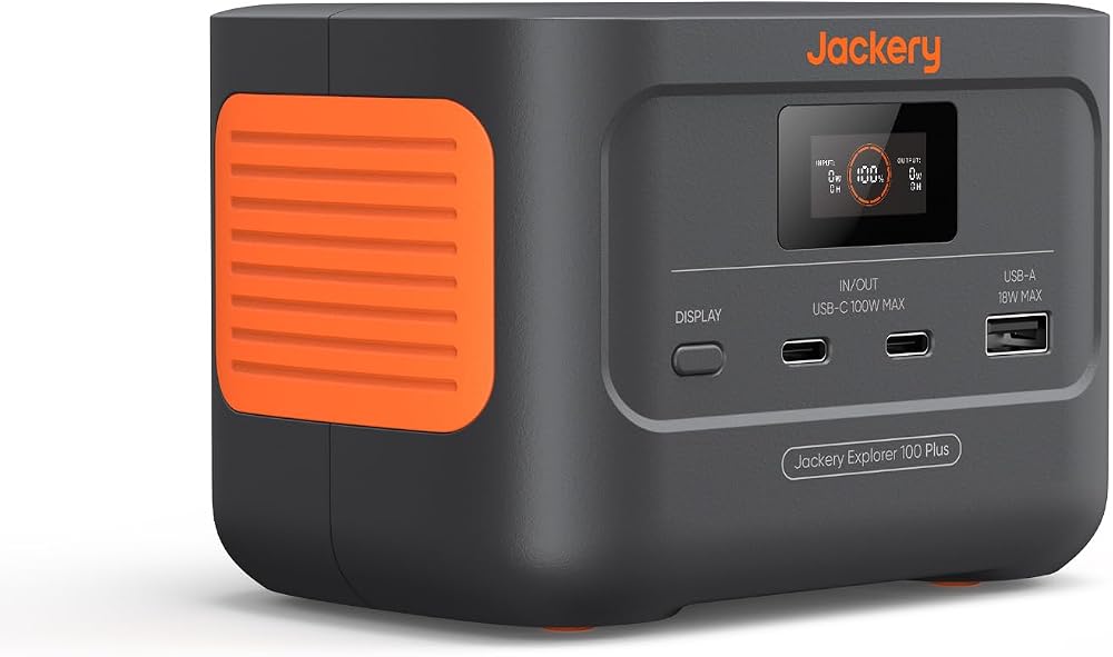 Jackery Explorer 100 Plus Portable Power Station 99Wh 128W Output