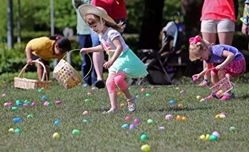 Easter Eggs,24 Toys Filled Surprise Eggs,24 Plastic Surprise Eggs,Easter Party Gifts for Boy and Girl