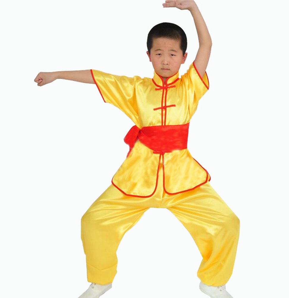 ZooBoo Kids' & Adult Chinese Traditional Wushu Tai Chi Costume Martial Arts Uniforms