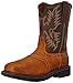 Ariat Men's Sierra Wide Square Steel Toe Work Boot, Aged Bark, 13 M US