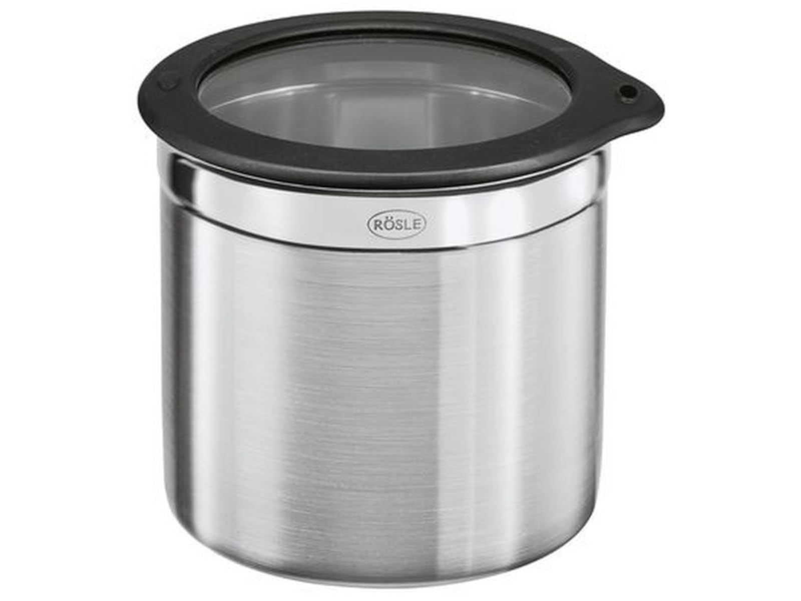 Rosle Jar with Silicone Glass Lid, 8 cm