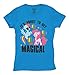 My Little Pony - About to Get Magical - Junior's T-Shirt (Small), Turquoise Blue
