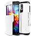 Spigen Slim Armor View Designed for Samsung Galaxy S5 Case (2014) - View Smooth White