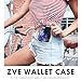 ZVE Wallet Case for Apple iPhone 8 and iPhone 7, 4.7 inch, Zipper Wallet Case with Credit Card Holder Slot Handbag Purse Wrist Strap Print Case for Apple iPhone 8/7 4.7 inch - Starry Sky