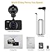 Car Dash Cam,FHD 1080P Dashboard Camera 3'' Screen 170° Wide View Angle Car DVR Video Recorder with Night Vision,G-sensor,Loop Recording ,16gb SD Card Including