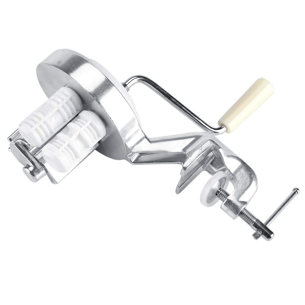 Zerodis Pasta Maker Machine, Aluminium Alloy Manual Operate Noodle Press Machine Kitchen Food Handmade Equipment