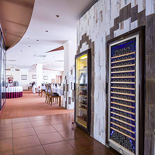 BODEGA 24 Inch Wine Cooler, 176 Bottles Wine Refrigerator with High
