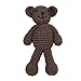 EUDORA Crochet Newborn Photography Boys/Girls Knit Toy Bear Hats, Infant Baby Photo Prop Costume Chocolate