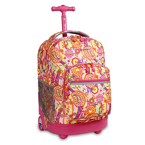 J World New York Sunrise, Pink Paisley, One Size