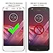 Moto Z2 Force Case Bumper White/Clear Compatible with Moto Mods (Ademite) (Does Not Fit Moto Z2 Play, Moto Z Play, Moto Z 2016 and Moto Zforce 2016