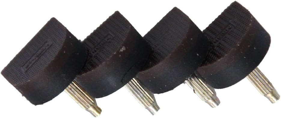 1 Pair Top Quality Double-deck High Heel Shoe Repair Tips Pin Dowels Lift Replace (9*9mm) by spesh
