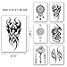 Kotbs 24 Sheets Full Arm Temporary Tattoo, Large Arm Sleeve Tattoo Waterproof Temporary Tattoos for Women Men Body Art Tattoo Sticker Fake Tattoo