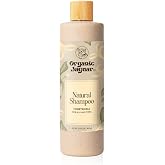 Organic Jaguar Natural Shampoo for Hair Care, Sulfate Free Shampoo with Castor Oil, Honeysuckle, Glycerin, Aloe Vera &amp; Mild Thickening Agent, Dry to Color Treated to All Hair, 13.5 fl oz