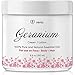 Geranium Oil Cream Lotion – Nourishing Essential Oil Moisture Rich Body Lotion – 100% Pure and All Natural – For Skin, Hair and Body – by Venu