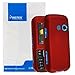 Compatible With LG Cosmos VN250/Rumor2 LX265 Cell Phone Red Rubber Feel Protective Case Faceplate Cover