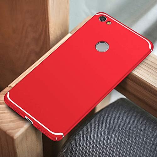 XMDSJKGC Phone Case Xiaomi Redmi Note 5A Prime Case Matte Pc Hard Skin Fundas Housing Slim Back Cover Redmi Y1 Lite Note5A Phone Cases,Red,Redmi Note 5A Prime