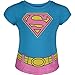 Warner Bros. Justice League Little Girls 4 Pack Graphic T-Shirt Batgirl/Supergirl/Wonder Woman 6X