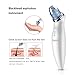 Bestidy Comedo Suction Microdermabrasion Diamond Machine, Electric Facial Pore Cleanser Nose Blackhead Cleaner Acne Remover Rechargeable Skin Peeling Cleaner Vacuum Extraction Tool (White)