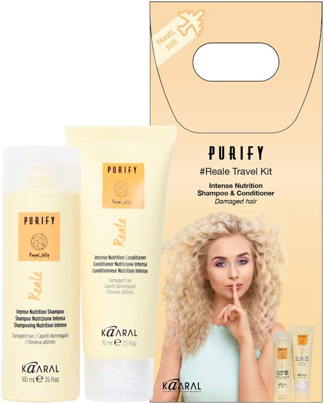 Travel Kit Kaaral Purify, Reale - Shampoo and Conditioner - 100+75ml