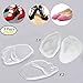 (3 Pairs) Ball of Foot Cushions Relief Pain for Women Insoles,Anti-Slip Forefoot Gel Metatarsal Pad for High Heel & Sandal