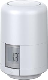 Hive Smart Heating Thermostatic Radiator Valve TRV White Smartphone Compatible view 4