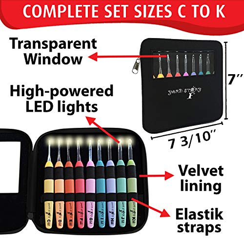 3 Crochet+Hooks+Value+Extra+Batteries