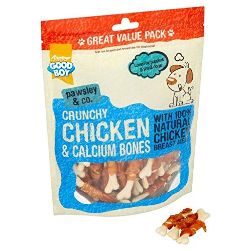 Good Boy Crunchy Chicken & Calcium Bones 350g (PACK OF 2)