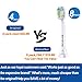 Compatible Philips Sonicare DiamondClean Replacement Toothbrush Heads, Brush Heads for Sonicare Electric Toothbrush,White 8 Count.Diamond-Shaped bristles.Premium Quality with Affordable Price.