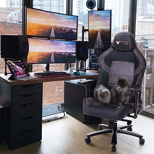 Fantasylab Big and Tall Gaming Chair for Big Guys, Gamer Chair Adults