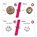 Facial Hair Remover for Women, Painless Women's Electric Shaver Face Hair Removal Razor for Chin Hair, Upper Lip Moustaches, Peach Fuzz and Cheek