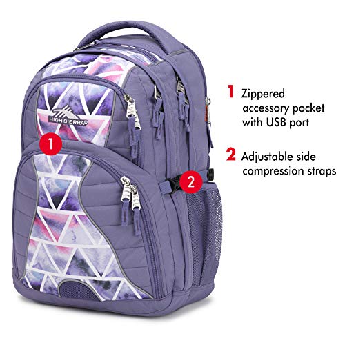image for High Sierra Swerve Laptop Backpack, 17-inch Laptop Backpack for High S