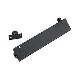 Bitray 5-inch Slide Bolt Latch Matt Black Slide