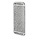 iPhone 6 Plus Case,6S Plus Cover, 5.5 Inches Sticker Protector, Gravydeals® Luxury Bling Sticker Decal Glitter Front & Back Scratch Resistant Wrap Covered Skin (Silver)