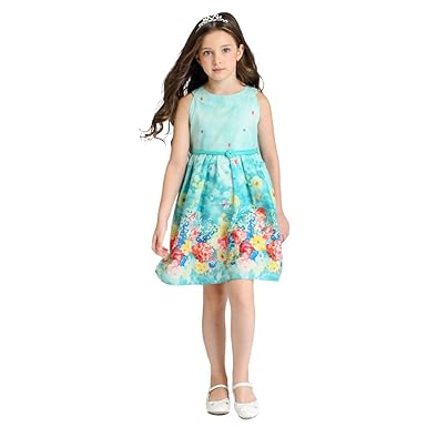 little girl in sundress