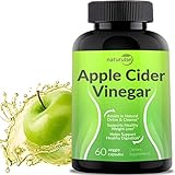 Apple Cider Vinegar Capsules 1300mg - Tasteless Natural Weight Loss Apple Cider Vinegar Pills - Organic ACV Pills - Cleanse Detox Tablets - 100% Pure Vegetable ACV Capsules - Non-GMO - Made in USA