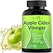 Apple Cider Vinegar Capsules 1300mg - Tasteless Natural Weight Loss Pills - Cleanse, Detox, Digestion Support Tablets - 100% Pure Vegetable ACV Capsules - Non-GMO & Gluten Free - Made in USA