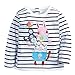 Mini Bitty Girls' Cotton Crewneck Long Sleeve T-shirt