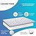 LEISURE TOWN California King Mattress Pad Fitted Quilted Cotton Mattress Cover Cooling Soft Pillow Top Mattress Topper with Down Alternative Filling Mattress Protector with 8-21 Deep Pocket (72x84)