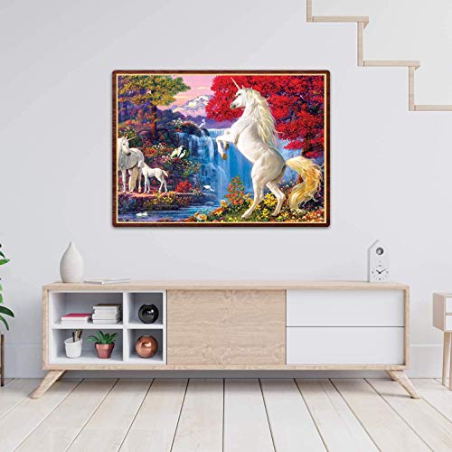 Unicorn Jigsaw Puzzles 1000 Piece, for Kids Adults Funny Colorful Cool