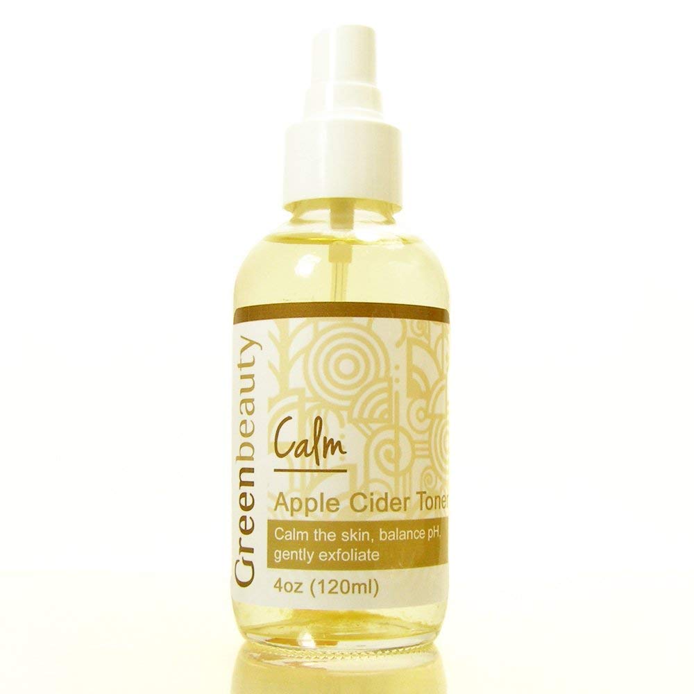 Amazon Com Apple Cider Toner For The Face Calming Toner With Marshmallow Root And Sea Kelp Natural Face Toner For Dry Skin Made Without Alcohol Or Parabens Green Beauty Eco Friendly Cruelty