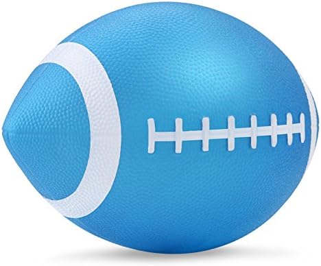 FunHut Small Toddler Football Mini Cute American Football for Kids Toy,Bouncy and Soft 7.5”Inflate Beach Ball